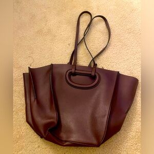 Wine Red Zara bag. Good condition. Make best offer.